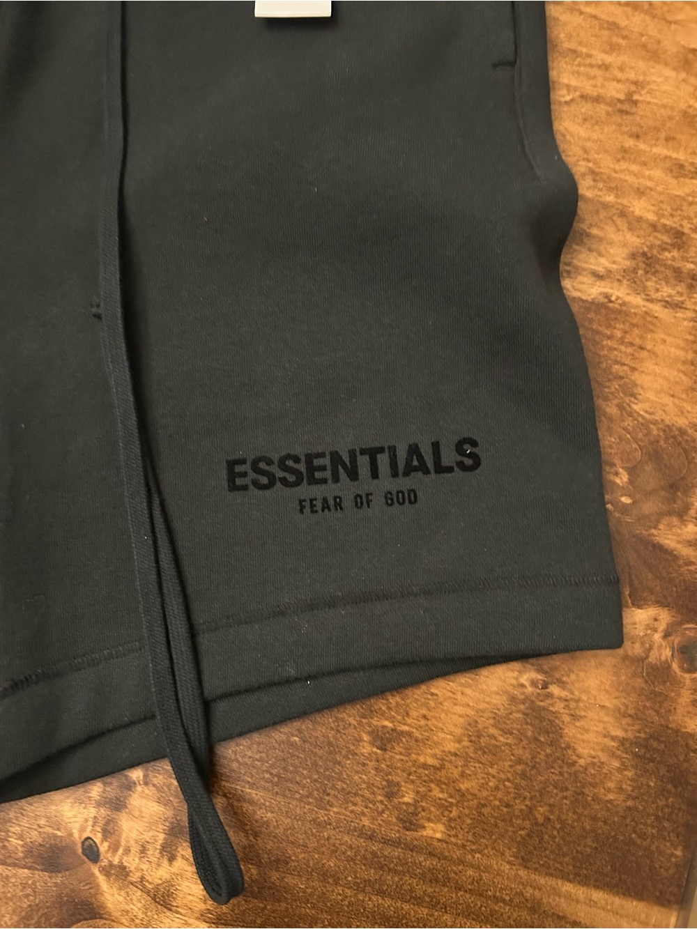 Essentials Men’s Black Hybrid Sweat Shorts